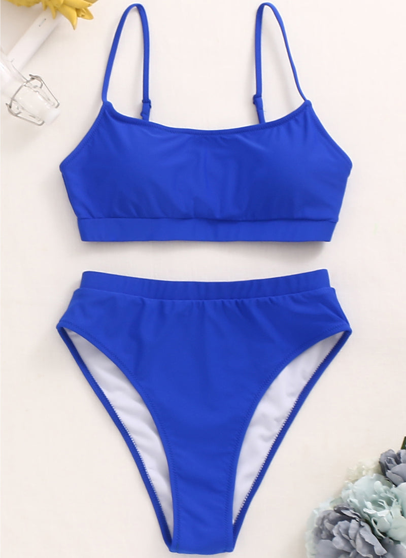 High Waisted Swimsuits Two Piece Bathing Suit