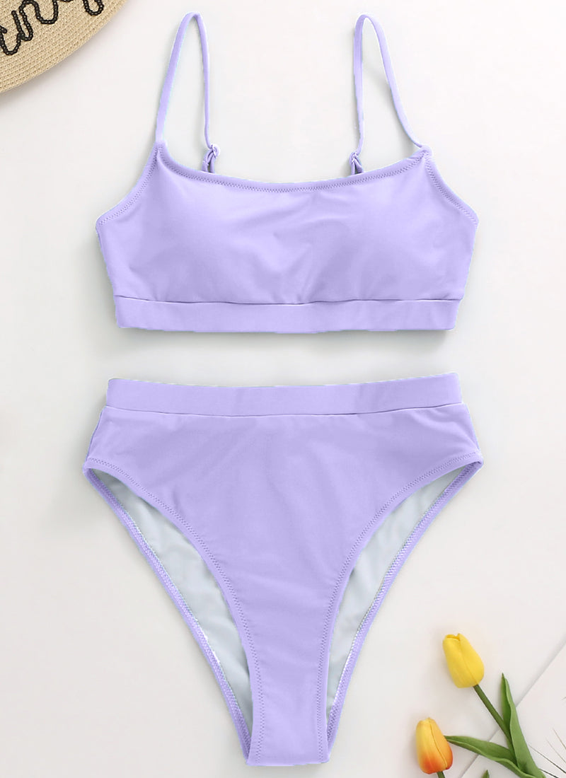 High Waisted Swimsuits Two Piece Bathing Suit