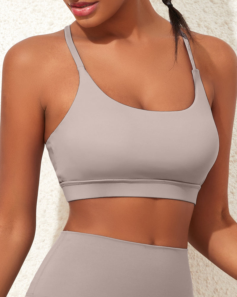 Balance Collection Crop Top Yoga Top Sports Bra Padded Non-Wired Dance –  Worsley_wear