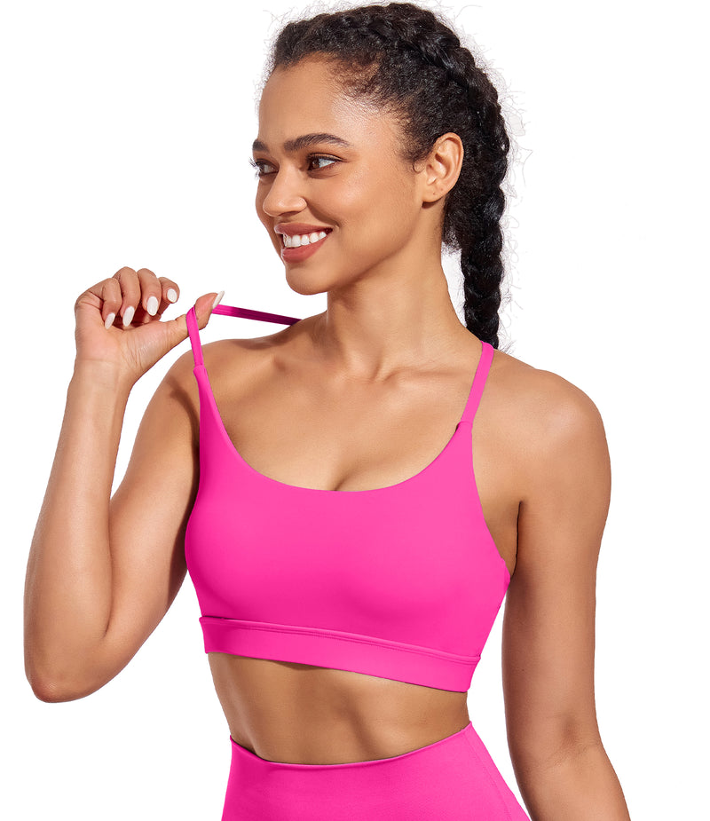 Women Athletic Crop Yoga Workout Sports Bra