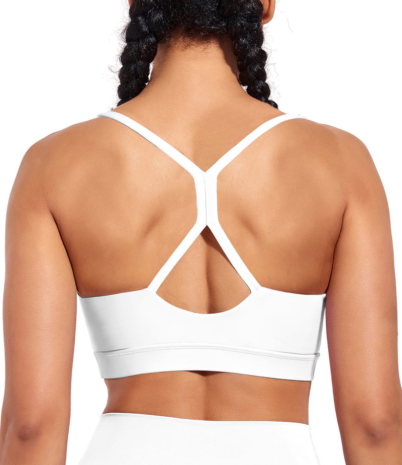 Women Athletic Crop Yoga Workout Sports Bra