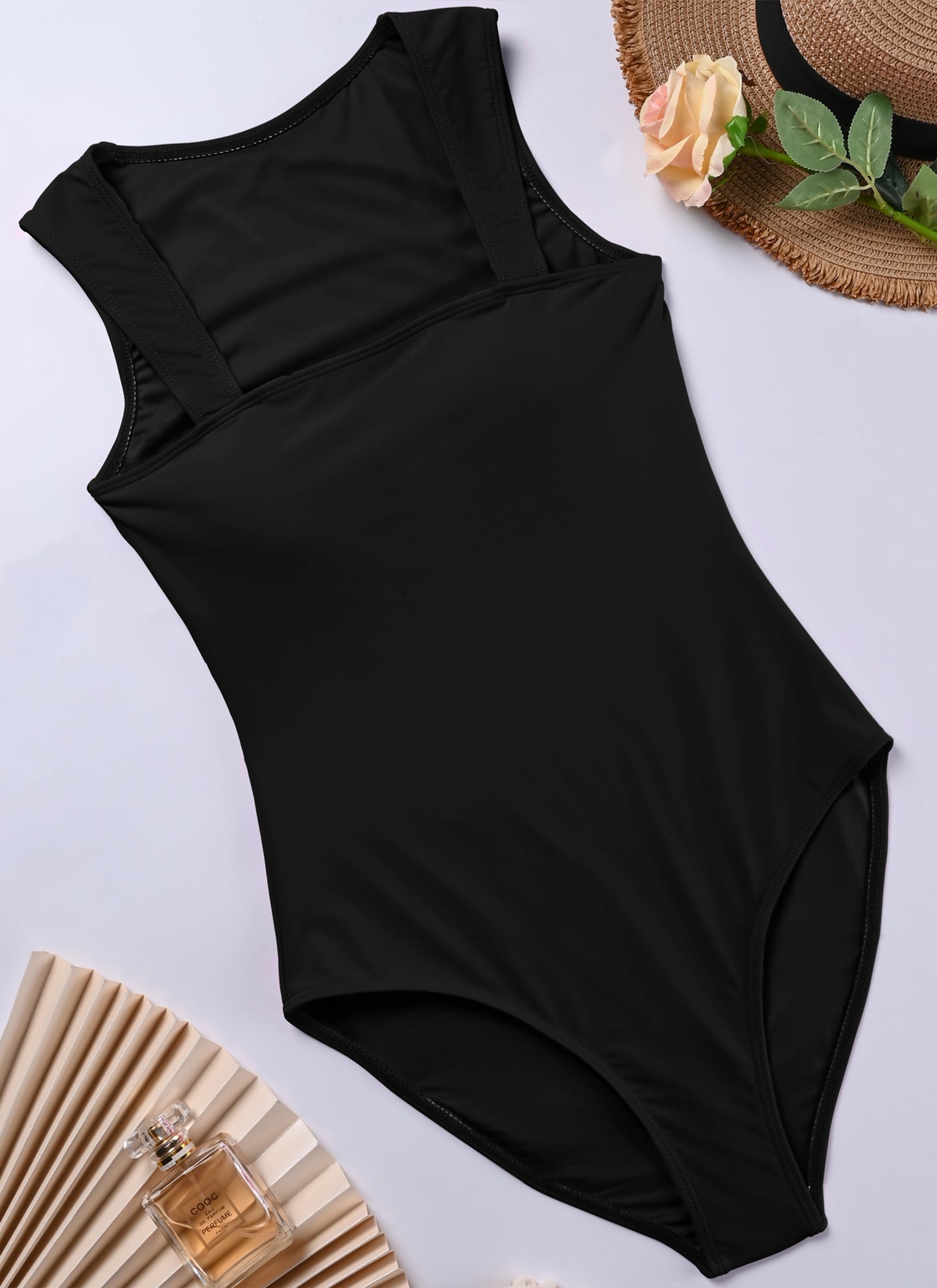 One Piece Bathing Suit Tummy Control Full Coverage Swimsuits