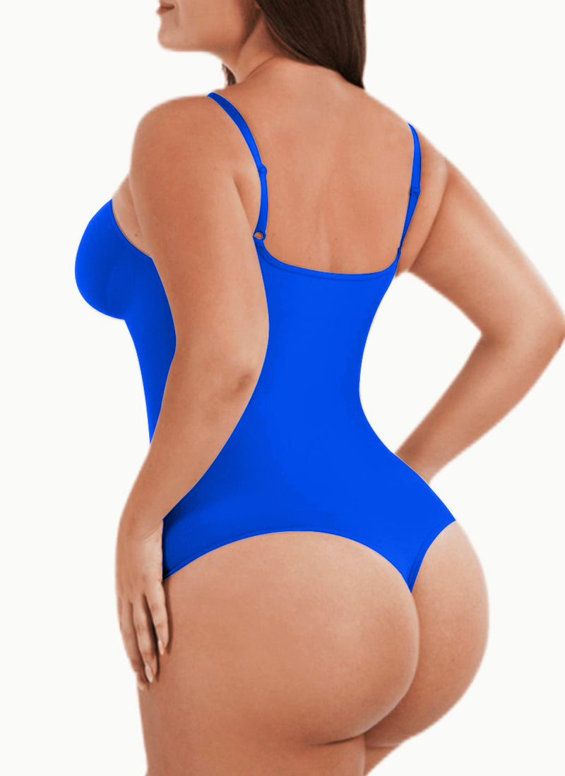 Solid Shapewear Tummy Control Bodysuits