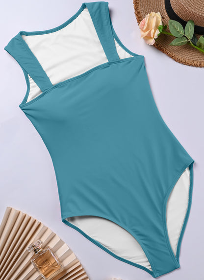 One Piece Bathing Suit Tummy Control Full Coverage Swimsuits