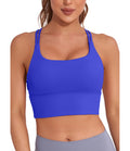 Women Scroop Neck Elastic Workout Tank Top