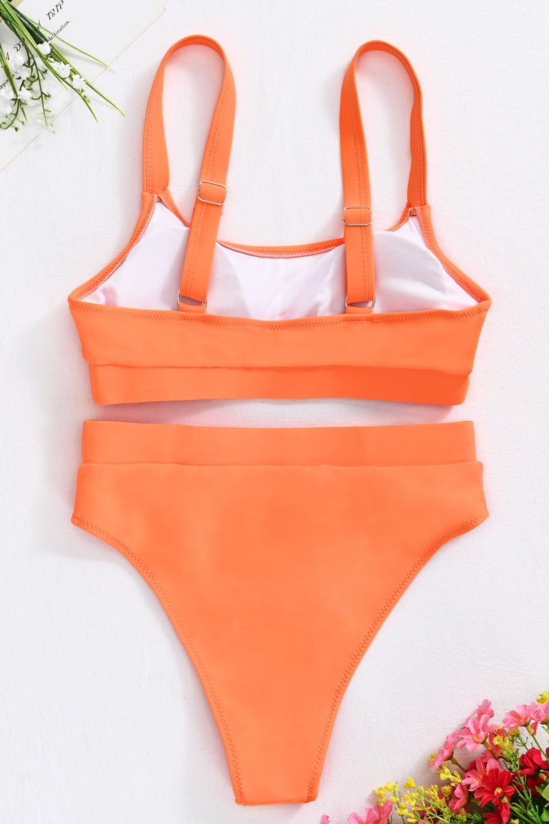 High Waisted Bikini Sets Sporty