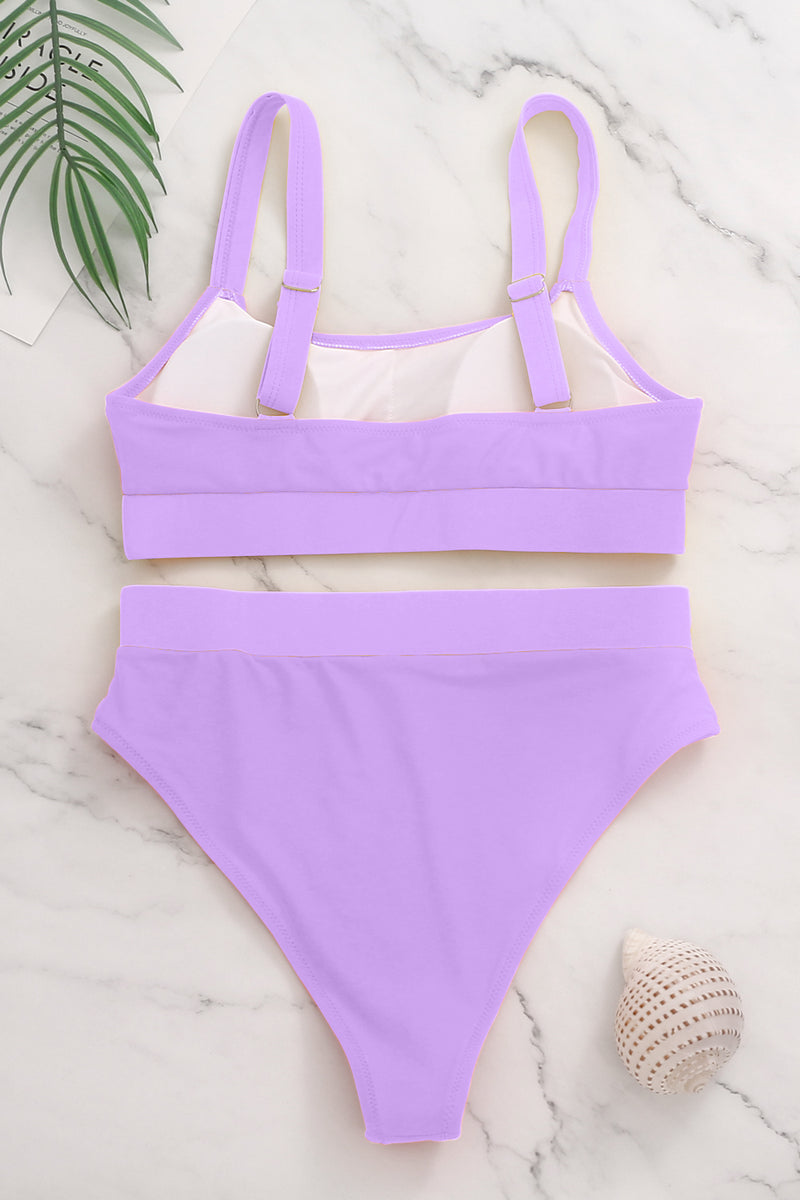 High Waisted Bikini Sets Sporty