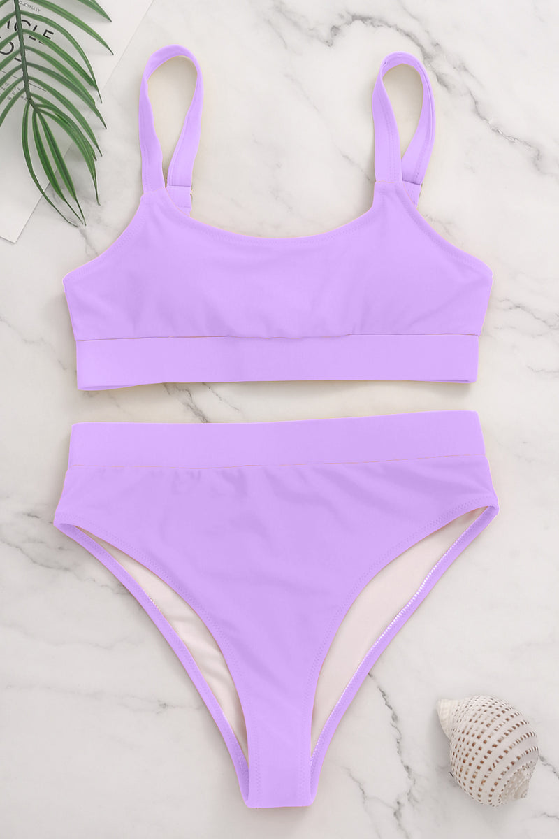 High Waisted Bikini Sets Sporty