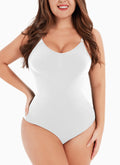 Solid Shapewear Tummy Control Bodysuits