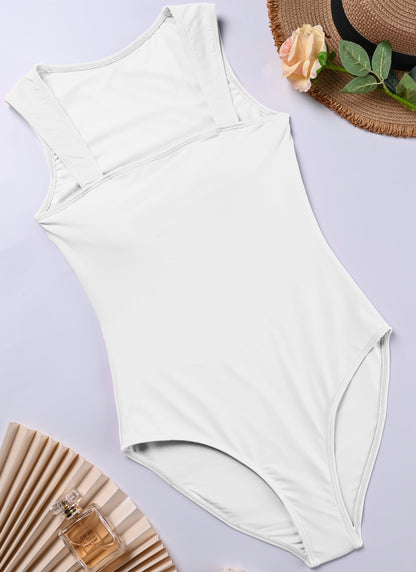 One Piece Bathing Suit Tummy Control Full Coverage Swimsuits